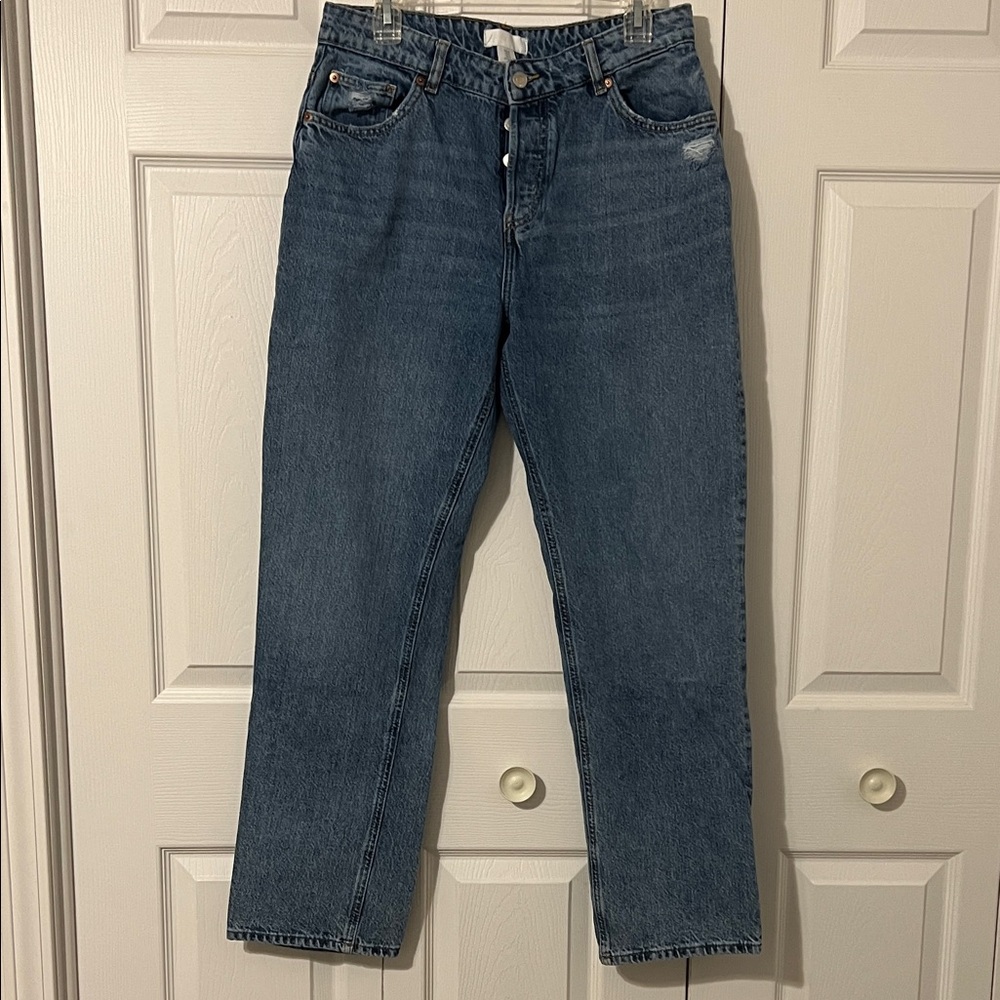 H&M Women's High Rise Jeans - Blue